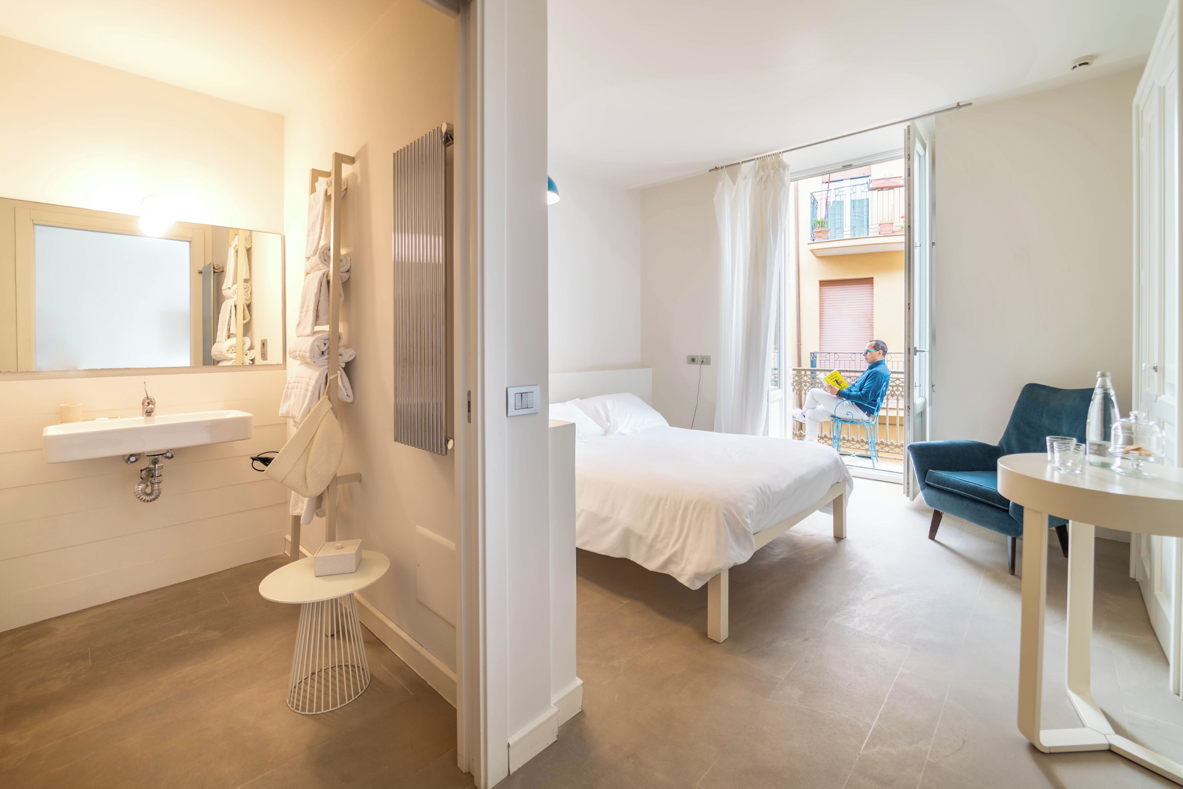 Business-Doppelzimmer zur Einzelnutzung, Balkon