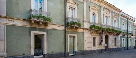 Façade de l’hébergement