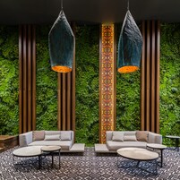 Zona de estar del vestíbulo