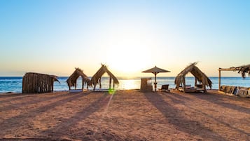 Playa privada, buceo y snorkel