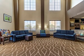 Sala de estar en el lobby