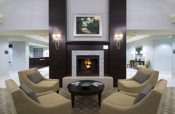 Sala de estar en el lobby