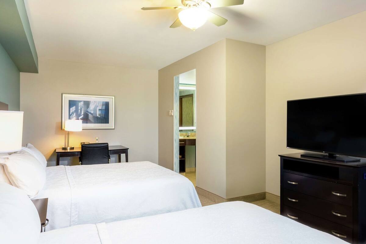 Blackout drapes, iron/ironing board, free WiFi, bed sheets