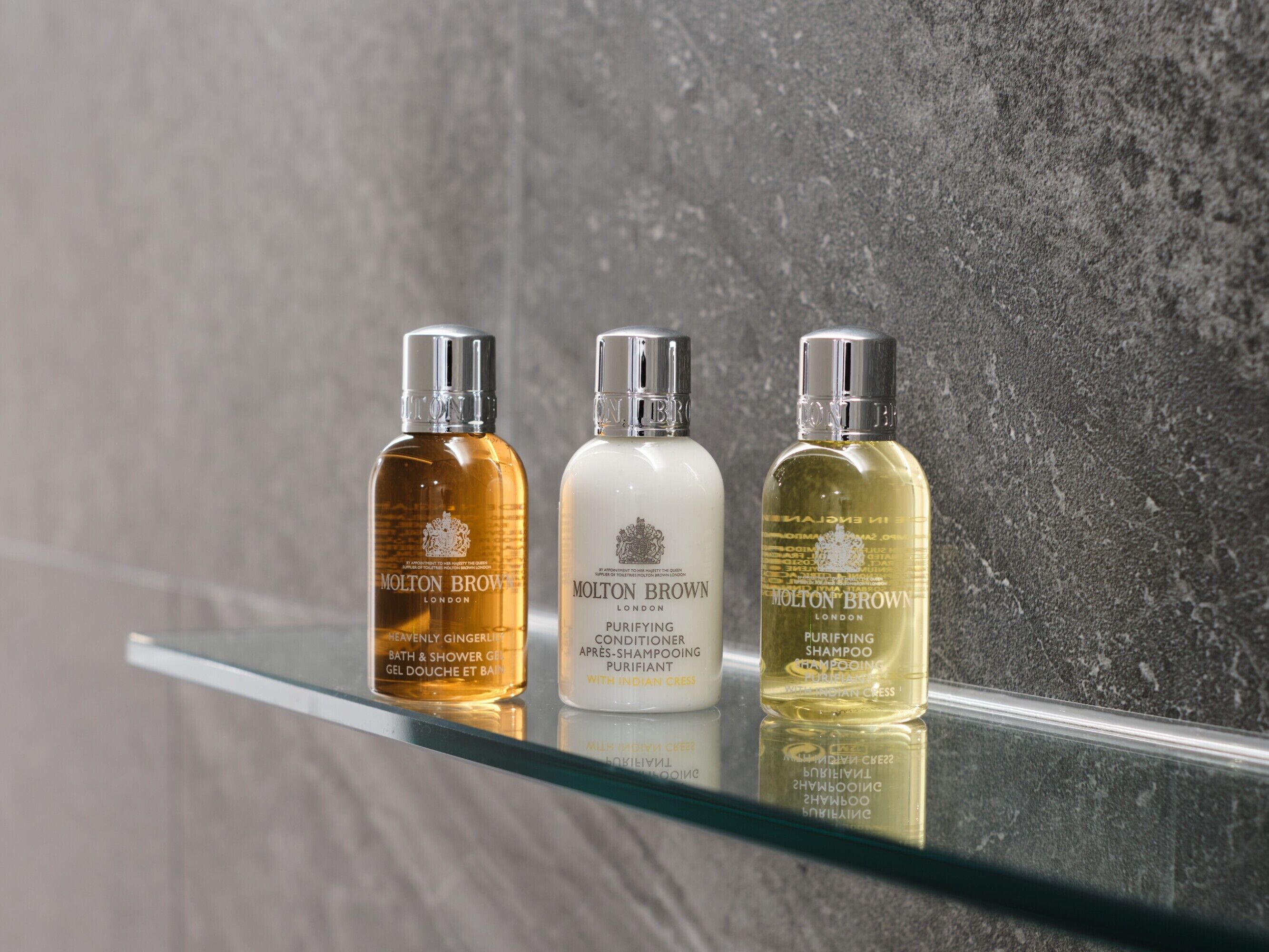 free toiletries, hair dryer, slippers, bidet