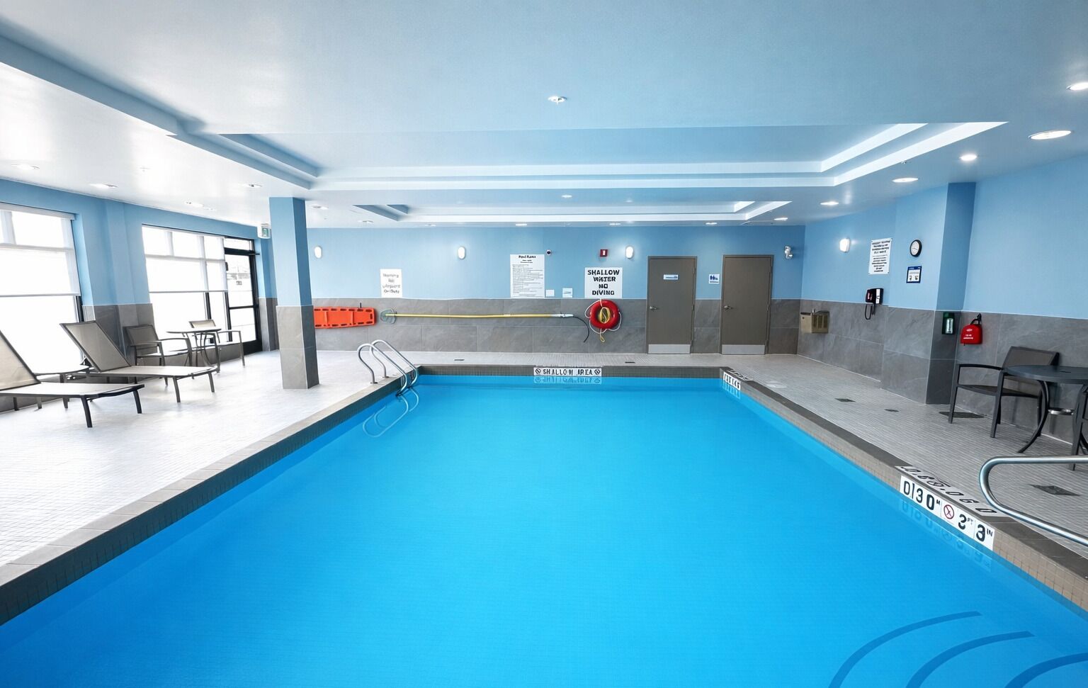 Piscine couverte