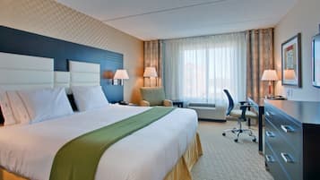 In-room safe, desk, iron/ironing board, free cribs/infant beds