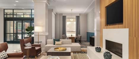 Lobby sitting area