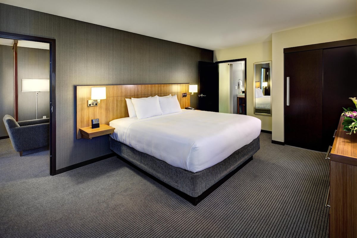 Suite, 1 King Bed with Sofa bed | In-room safe, desk, laptop workspace, iron/ironing board