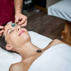 Couples treatment room(s), sauna, hot tub, body treatments, hydrotherapy