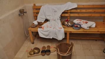 Turkish bath, massage/treatment rooms
