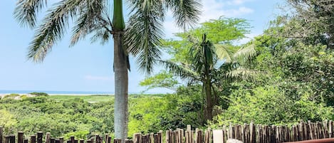 Familie studio suite | Uitzicht vanaf balkon