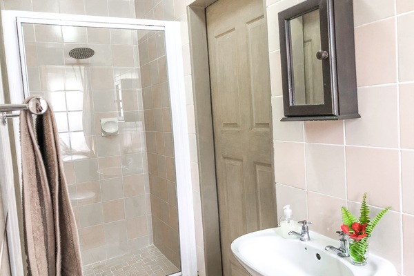 3 bedr, double bathroom, 6 - 8 sleeper (2) | Bathroom | Shower, free toiletries, hair dryer, towels
