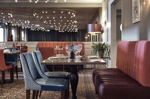 Breakfast, lunch, dinner served; Scandinavian cuisine, garden views 