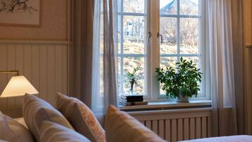 Uitzicht vanuit accommodatie