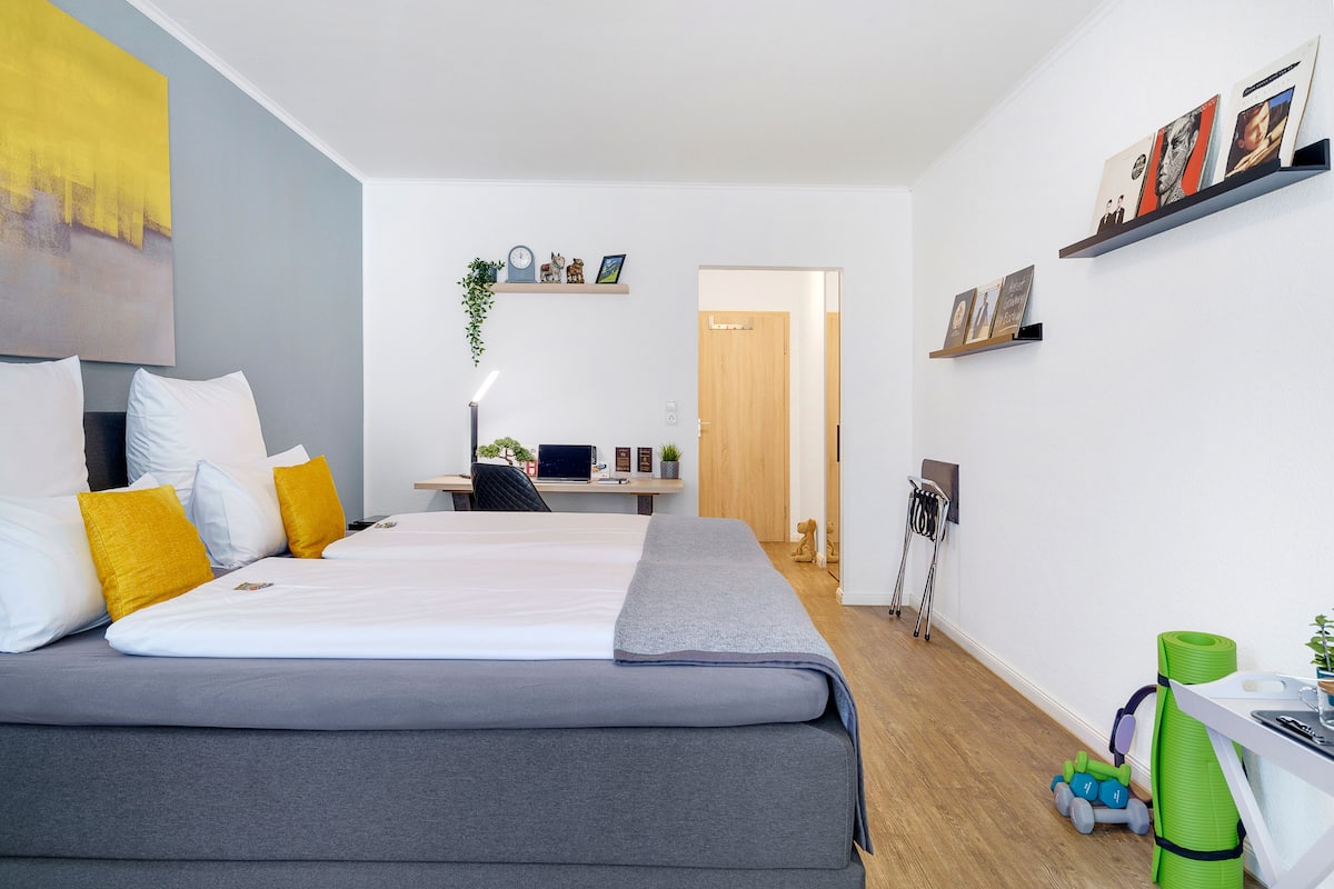 Habitación doble | Ropa de cama hipoalergénica y minibar