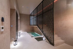 Turkish bath, body treatments, facials, manicures and pedicures