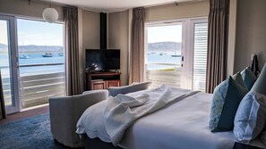 Luxury Room, 1 King Bed, Ocean View | Premium bedding, in-room safe, individually decorated