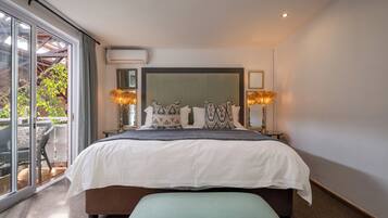 Luksus-lejlighed | 1 soveværelse, premium-sengetøj, pengeskab på værelset