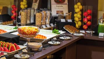 Dagelijks ontbijtbuffet inbegrepen