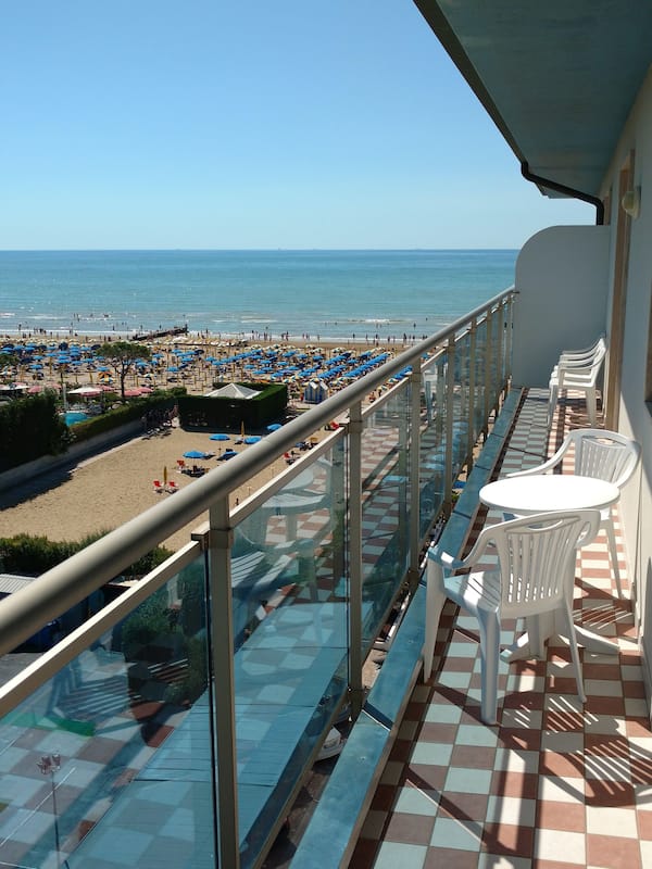 Vue depuis le balcon