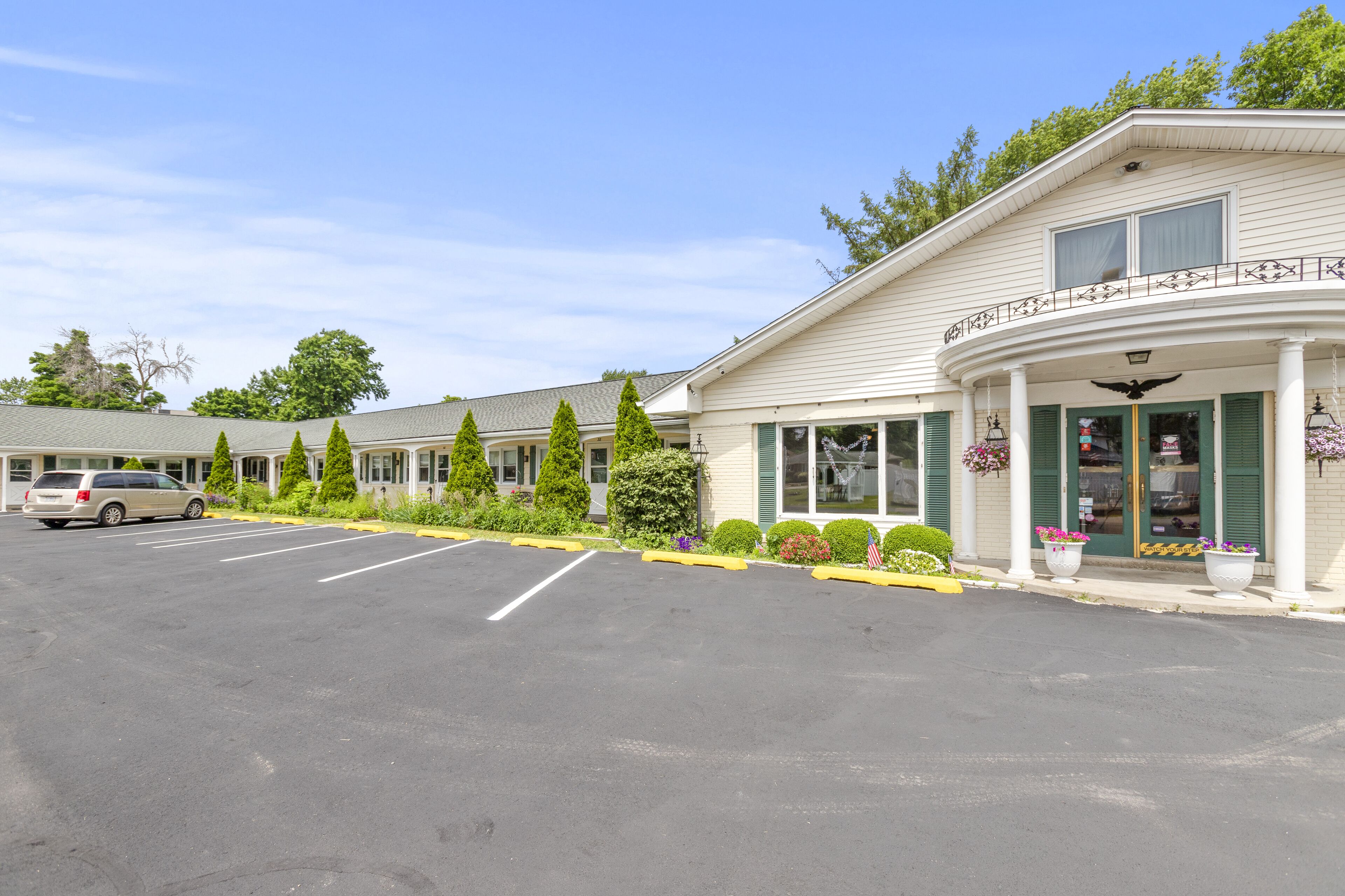 Façade de l’hébergement