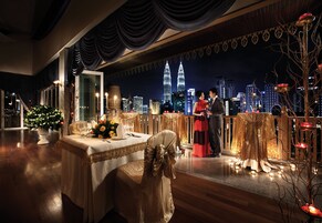 Pemandangan dari properti