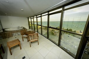Suite, 1 King Bed, Balcony, Oceanfront | Balcony