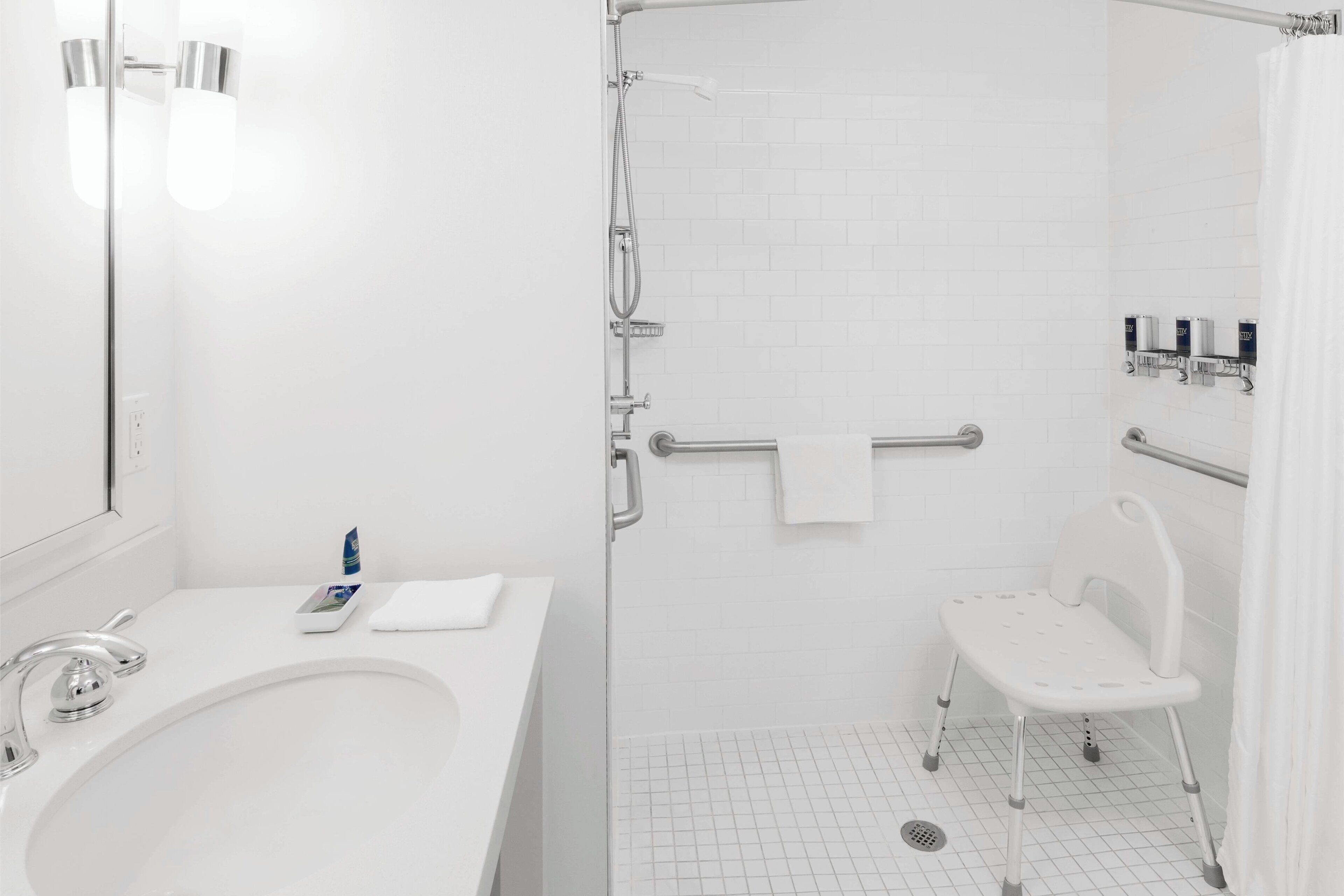 room, 2 queen beds, non smoking | bathroom | shower, free toiletries, hair dryer, bathrobes