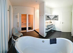 Ducha, artículos de tocador de diseñador, secador de pelo, batas