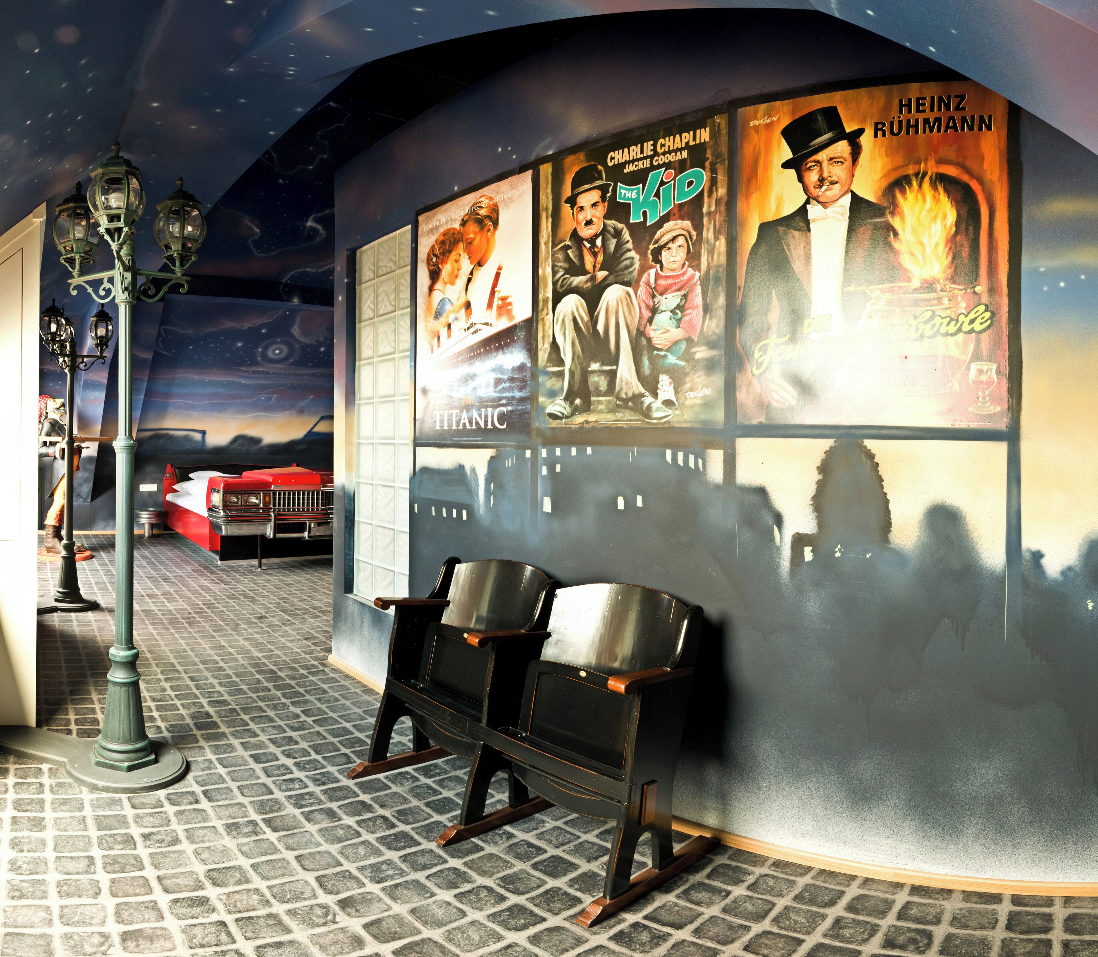 Premium bedding, down comforters, memory foam beds, in-room safe