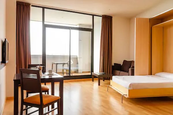In-room safe, blackout drapes, soundproofing, iron/ironing board