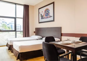 In-room safe, blackout drapes, soundproofing, iron/ironing board