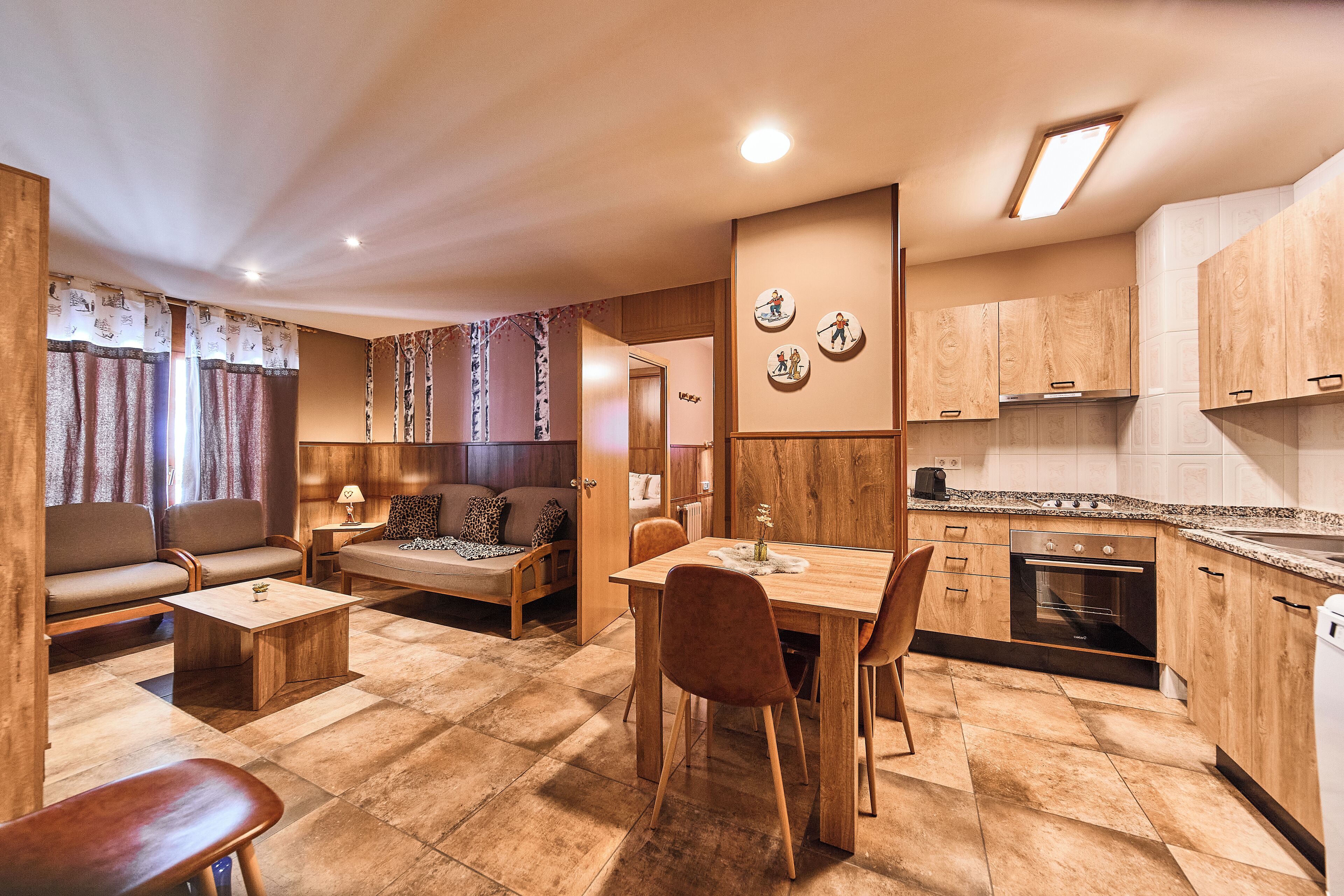 Comfort-Apartment, 1 Schlafzimmer | Eigene Küche | Kühlschrank, Mikrowelle, Ofen, Herdplatte