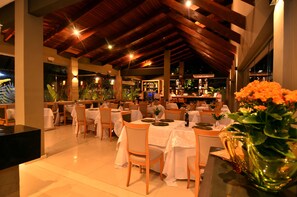 3 restaurants, breakfast, lunch, dinner served; Brazilian cuisine