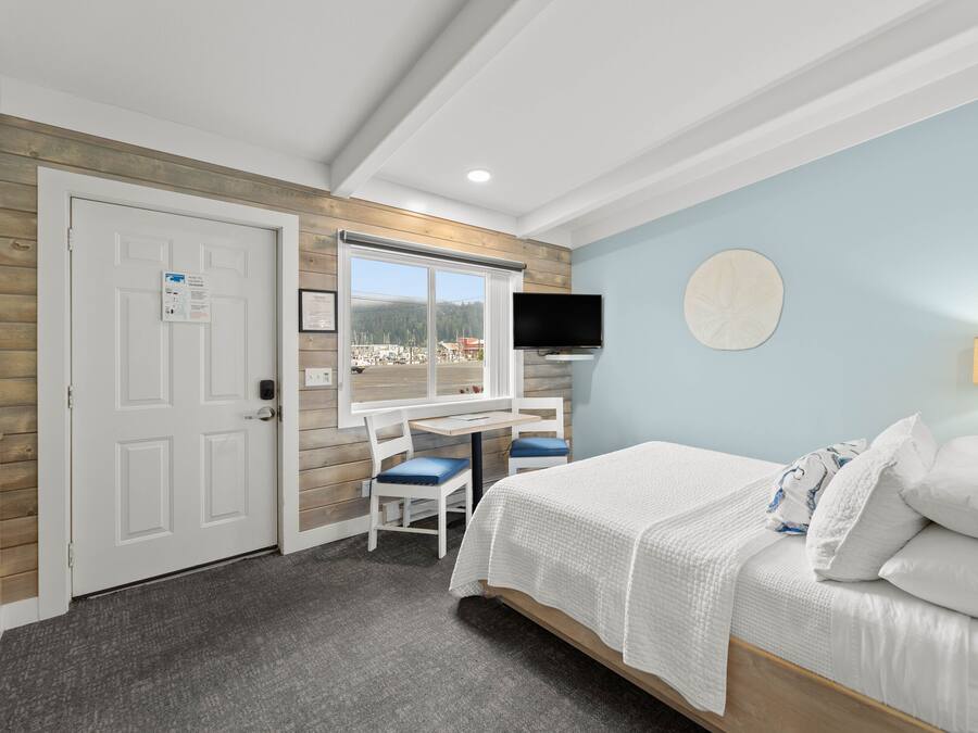 Premium bedding, memory foam beds, blackout drapes, rollaway beds