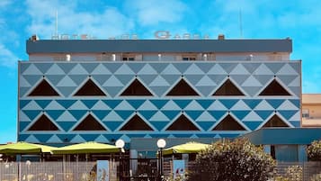 Façade de l’hébergement