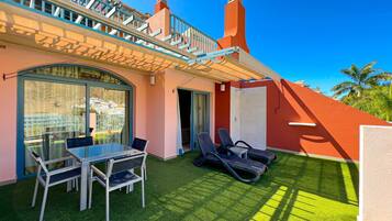 Uitzicht vanuit de kamer