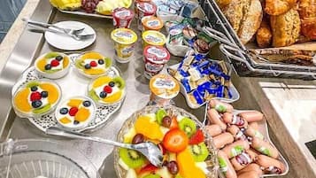 Daily buffet breakfast (EUR 5 per person)