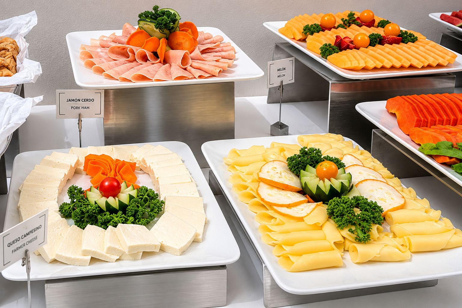 Petit déjeuner buffet compris tous les jours