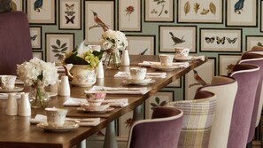Der serveres morgenmad, frokost og brunch