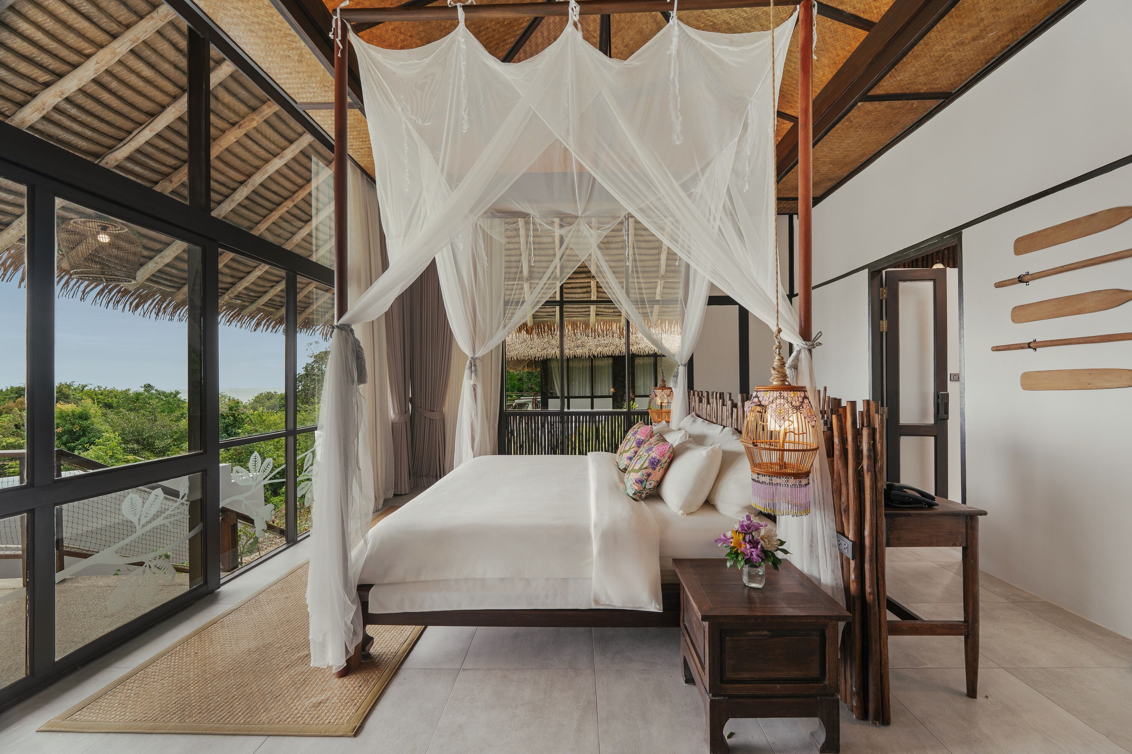 One Bedroom Seaview Pool Villa | Premium bedding, Select Comfort beds, minibar, in-room safe