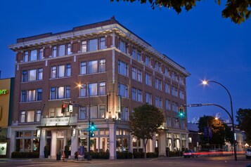 Front of property – evening/night