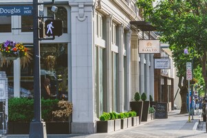 Entrada de la propiedad