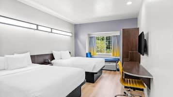 Standard Room, 2 Queen Beds | In-room safe, desk, iron/ironing board, free WiFi