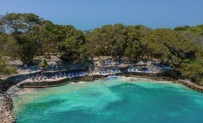 Bar de plage, kayak, canoë