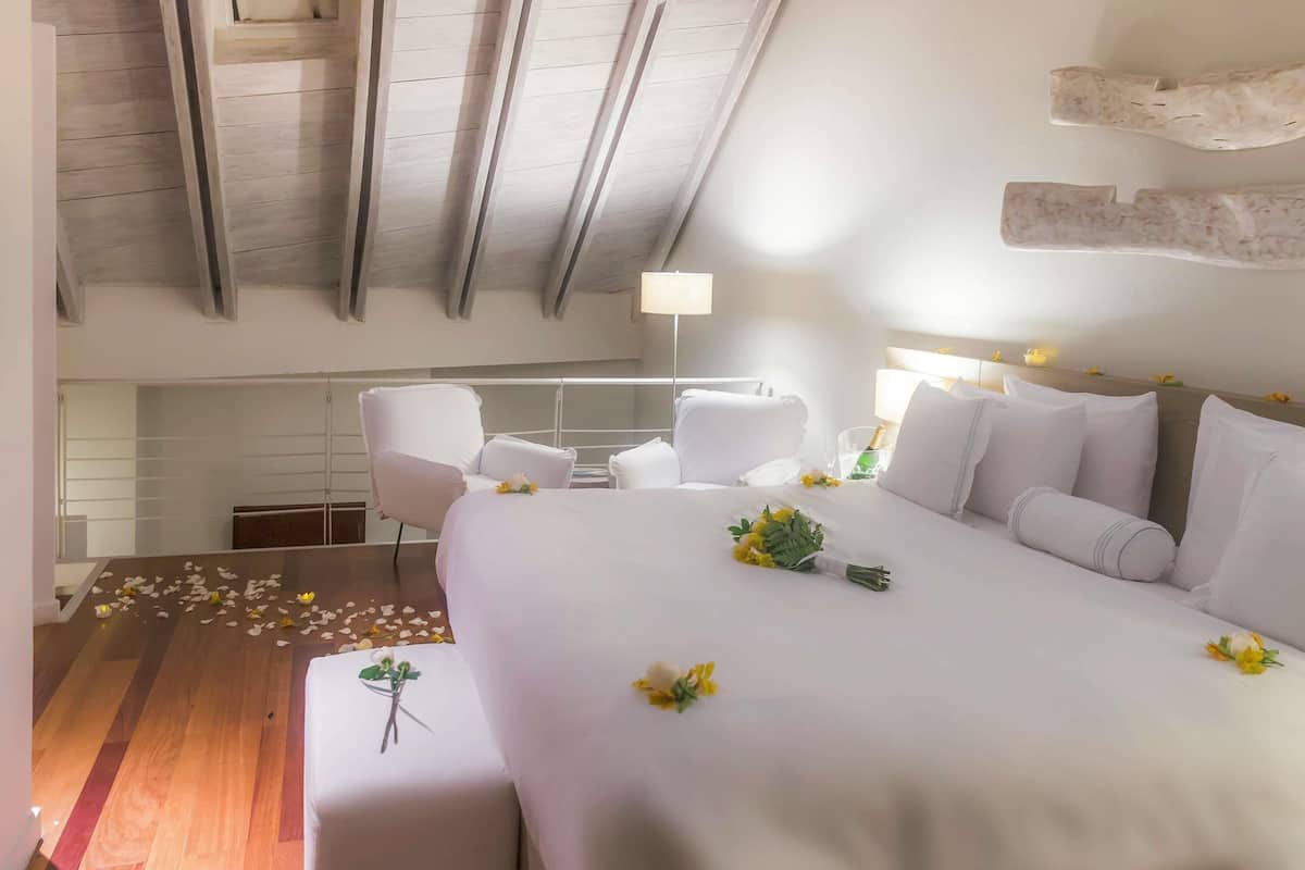 2 chambres, literie de qualité supérieure, couette en duvet d'oie