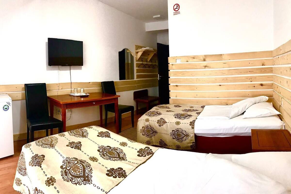 In-room safe, desk, iron/ironing board (on request), WiFi (free)