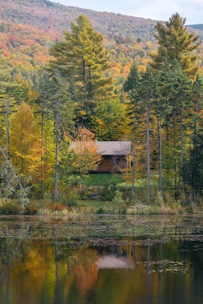 Blick von der Unterkunft