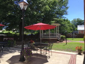 Overnattingsstedets uteområder