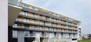 Fassade der Unterkunft